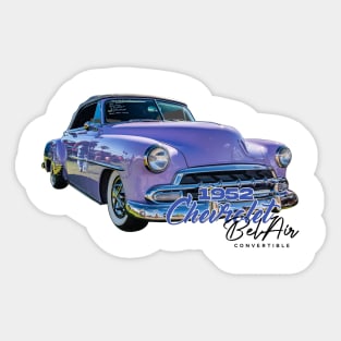 1952 Chevrolet BelAir Convertible Sticker